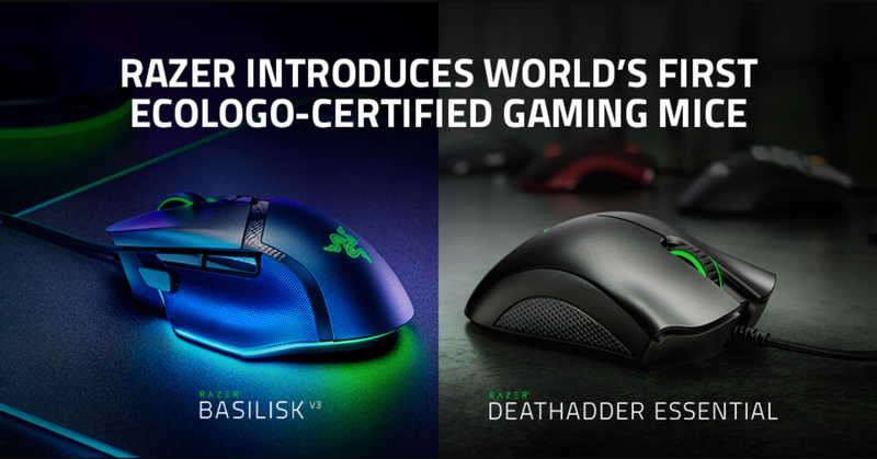 Razer giới thiệu chuột Gaming đạt chứng nhận bảo vệ môi trường ECOLOGO